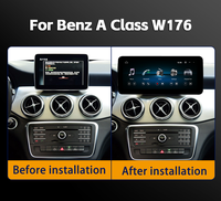 Système Android avec écran de 10,25/12,3 pouces, lecteur vidéo compatible avec les véhicules Mercedes-Benz :A W176