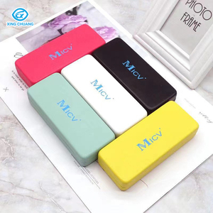 Estuche rígido de PU de buena calidad con logotipo personalizado para gafas Estuche óptico antipresión Estuche portátil para anteojos Colorido <span class=keywords><strong>y</strong></span> asequible - Product Image 2