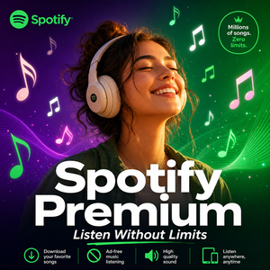 Suscripción Premium a Spotify 2026, 1 Año, Un Solo Usuario, Inicio Instantáneo - Product Image 1