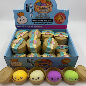 Stress Balls Soft Squeeze Dumpling Stress Balls Fidget <b>Glitter</b> Dumpling Squishy Toys Fidget Sensory Toy <b>for</b> Stress - Product Image 1