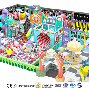 Équipement Commercial : Zone de Jeu Doux pour Enfants, Ensemble de Toboggans Personnalisés, Piscine à Balles Thème Ville, Aire de Jeu Intérieure pour Écoles - Product Image 1