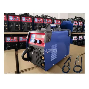 Single phase 220v igbt soldador inverter gasless flux mini welder 120 140 amp mig welding machine