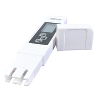 Testeur de qualité de l'eau TDS blanc en gros et testeur électrique 3-en-1 TDS/EC/acidité avec pH-mètre numérique