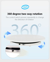 Plateau tournant électrique BKL 46CM, support rotatif motorisé, équipement de diffusion en direct, base de mannequin à rotation 360°