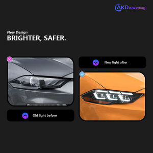 ไฟรถยนต์สำหรับ <span class=keywords><strong>Ford</strong></span> <span class=keywords><strong>Mustang</strong></span> ไฟหน้ารถ LED เลนส์โปรเจคเตอร์2015-2023 DRL ไฟหน้า LED อุปกรณ์เสริมรถยนต์ DRL - Product Image 2