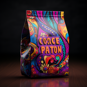 Tùy chỉnh in 12oz 500g 1KGS Coffe đậu đứng lên túi nhựa Ziplock Mylar Túi phẳng đáy bao bì cà phê có van - Product Image 4