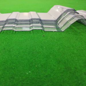 Prix d'usine Clair PC Ondulé Transparent <span class=keywords><strong>Toiture</strong></span> Feuille PC Tôle Ondulée Feuille De Polycarbonate Ondulé - Product Image 2