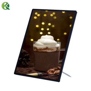 Xách tay siêu mỏng LED lightbox hình chữ nhật Nhà Hàng quảng cáo Backlit đặt hàng tường Bảng hiển thị menu bảng hiển thị ánh sáng - Product Image 2