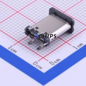 USB-309GC-B-SU USB Connector SMD Connector ( Connector Type: Type-C )( Gender: Male )( Mounting Type: Vertical Mount ) - Product Image 1