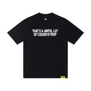 T-shirt da Baseball Unisex in Cotone Personalizzata con Stampa 'That's <span class=keywords><strong>an</strong></span> Awful Lot of Cough Syrup' per Uomo - Product Image 5