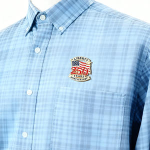 Precios de Fábrica, Nuevos Productos, Pin de Solapa Esmaltado del 250 Aniversario de EE. UU., Emblema Patriótico de la Bandera, Broches de Solapa de Metal Esmaltado, Insignias - Product Image 3