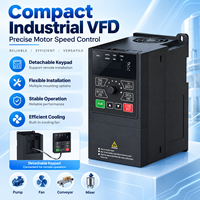 Penggerak AC Tiga Fasa Tugas Berat 380V 0.75 hingga 37kW Inverter Frekuensi Output 0.5Hz Torsi Tinggi untuk Motor Industri