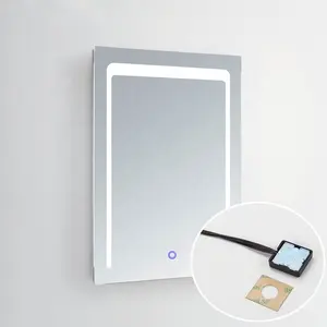 Autel-TD009 capteur tactile pour miroir led, gradateur pour lumière, miroir