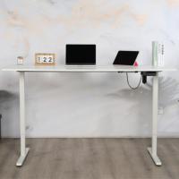 Cadre de bureau moderne à hauteur réglable assis sur pied Table de mobilier de bureau Bureau d'ordinateur élévateur électrique avec moteur unique
