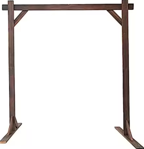 <span class=keywords><strong>Une</strong></span> <span class=keywords><strong>arche</strong></span> de mariage rectangulaire <span class=keywords><strong>en</strong></span> <span class=keywords><strong>bois</strong></span> de 7 pieds de long et <span class=keywords><strong>une</strong></span> <span class=keywords><strong>arche</strong></span> carrée <span class=keywords><strong>en</strong></span> <span class=keywords><strong>bois</strong></span> sont utilisées pour la décoration de mariage. - Product Image 2