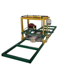 Forest Farm Site And Other Places Without Power Can Be Used Portable Wood Saw Machines Minor Gasoline Chain Sawmill