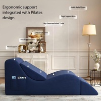 Canapé-lit ergonomique en velours côtelé pour soulager les maux de dos et les siestes confortables, idéal pour les couples et les jeux vidéo