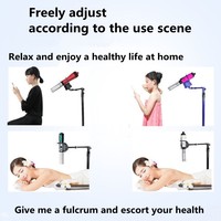 Support de baguette pour la combinaison, accessoire pour téléphone portable, à roulettes pliables, automatique, Terahertz