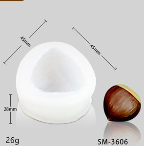 Moldes de Silicona con Forma de Fruta para Fondant, Moldes 3D de Silicona para Helado con Forma de Fruta, Moldes de Silicona para Chocolate con Forma de Fruta, Moldes de Piña para Helado - Product Image 6