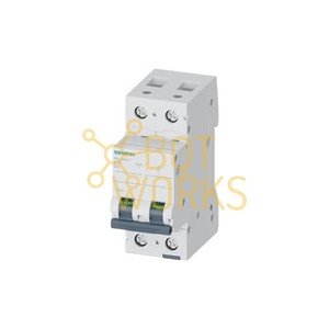 Per 5SL42067 Mini Interruttore in Plastica per Uso Domestico, Nuovo, Montaggio su Guida DIN, 2 Poli - Product Image 1