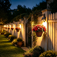 Lampe murale solaire magnétique IP54 étanche avec détecteur de mouvement pour extérieur, idéale pour porche, clôture et jardin