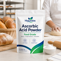 Poudre d'acide ascorbique de qualité alimentaire, améliorant la pâte à boulangerie, antioxydant, en vrac