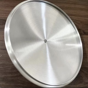 Juego de Ollas de Aluminio de 7 Piezas a Precio Económico, Acabado Plateado Mate, Olla para Guisos con Perilla de Bola de Acero Inoxidable para Cocina - Product Image 3