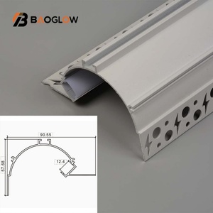 Hot Sale Plastering the <b>Cove</b> <b>Lighting</b> Trough Stair Handrail Handle Free Drawers Aluminum Led Aluminum Profile Led Strip Channel - Product Image 5