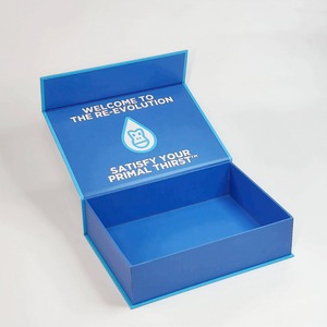 Bán buôn sang trọng gấp Hộp quà tặng tùy chỉnh kraft giấy UV lớp phủ cho trình bày đóng gói cản trở sang trọng gấp Quà Tặng cản trở hộp - Product Image 3