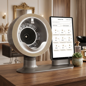 เครื่องวิเคราะห์ผิว AI รุ่นใหม่ล่าสุดปี 2026 ขนาด 15.6 นิ้ว กระจกวิเศษ Magic Face Mirror อุปกรณ์ AI อัจฉริยะ ตรวจวัดใบหน้า 3 มิติ สำหรับร้านเสริมสวย - Product Image 1