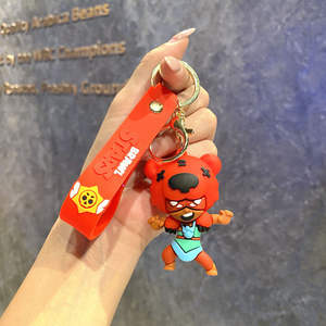 Llavero de dibujos animados 3D PVC Animei llavero regalo promocional llavero de goma personalizado - Product Image 6