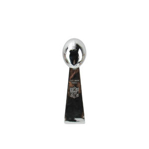 <span class=keywords><strong>Trophée</strong></span> de football du Super Bowl, <span class=keywords><strong>Coupe</strong></span> Vince Lombardi, personnalisable, gravée, plaquée or, cristal, cadeau d'affaires, plaque et médaille - Product Image 3
