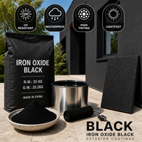 Oxyde de fer noir de haute qualité, pureté élevée Fe2O3, pour matériaux de construction, briques en béton, poudre inorganique synthétique, vente en gros