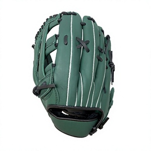 Sumax Classic Brown Leather Baseball Glove Left-Hand <b>Throw</b> 11.5in Hand-<b>Stitched</b> Softball Fielding Mitt with Shock Absorption - Product Image 4