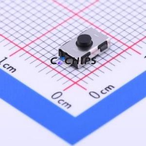 KSR221GLFS Tactile Switch SMD,3.8x6mm Switch Single Pole Single Throw Round Button 2N Vertical Mount - Product Image 1