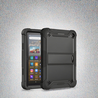 Coque de tablette robuste en silicone antichoc tendance en Amérique du Nord pour Fire HD8 Plus 2020