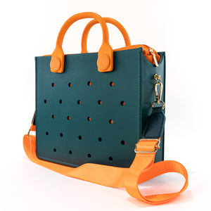 Borsa a <span class=keywords><strong>Mano</strong></span> Impermeabile <span class=keywords><strong>in</strong></span> EVA con Tracolla per Donna, Borsa da Spiaggia - Product Image 2