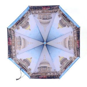 Stampa personalizzata Design unico Marauders Vintage Map ombrello da pioggia pieghevole parasole Sun 3 ombrello pieghevole per la pioggia - Product Image 4