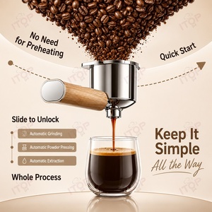 ITOP Cafetera Espresso Profesional <span class=keywords><strong>Automática</strong></span> para el Hogar, Precio de Fábrica al por Mayor - Product Image 4