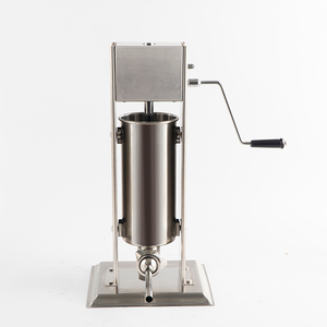 Machine à farcir les saucisses industrielle 12L, type vertical manuel, construction robuste, idéale pour les boucheries gastronomiques et les petites usines agroalimentaires - Product Image 5