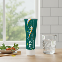 Dentifrice Thermique TTO 75g à l'Huile d'Arbre à Thé Anti-Caries Hydratation Profonde Thérapie Anti-Âge Réparatrice Stimulant le Collagène Pour la Maison