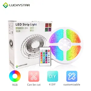 RGB Led灯带5050 3m/套与CE GS玫瑰LVD EMC认证LED灯带灯