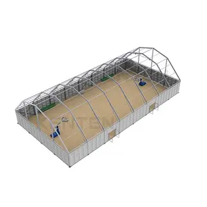 KENTEN grandi tende sportive portatili campo da basket di alta qualità tenda poligono in alluminio stadio tenda sport hall