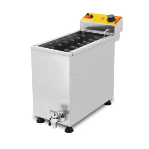 Commercial Cheese Hot Dog Fryer machine Korean Mozzarella Corn Deep Corn Dog Fryer electric deep fryer