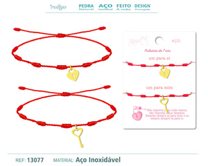 Coppia o amicizia 2 bracciali 7 nodi con ciondolo in acciaio inox braccialetto Fine - Product Image 6