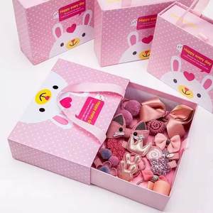 Lot de 18 Pinces à <span class=keywords><strong>Cheveux</strong></span> pour Bébé Motif Dessin Animé, Élastiques, Barrettes à Fleurs en Tissu pour Nouveau-Né, Nœuds pour <span class=keywords><strong>Cheveux</strong></span> Filles Mignonnes - Product Image 5