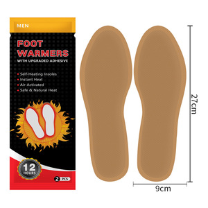 Plantilla de autocalentamiento en forma de U Calentador de pies transpirable cómodo Temperatura constante - Product Image 4