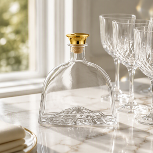 <span class=keywords><strong>Bouteille</strong></span> en verre personnalisée de 750 ml pour <span class=keywords><strong>Cognac</strong></span> XO, Brandy, Whisky, Bourbon, en verre extra flint, avec bouchon, <span class=keywords><strong>prix</strong></span> usine - Product Image 3