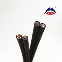 Cable Solar Doble de Alta Calidad con Certificación TUV, DC PV, 2*2.5MM2 2*4MM2 2*10MM2, Hecho de Cobre Estañado con Aislamiento XLPO