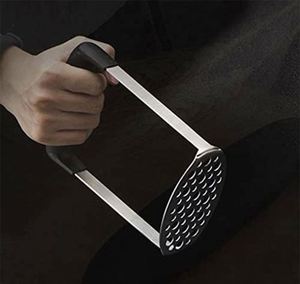 Utensilios de Cocina Populares, Triturador de Verduras de Acero Inoxidable, Pulverizador Manual de Alimentos, Herramienta para Machacar Papas para Uso Diario - Product Image 5